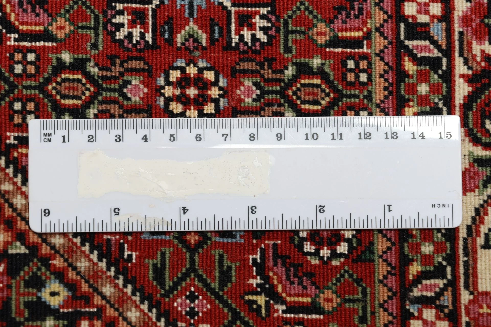 Wool & Silk Bijar Persian Rug 90 × 305 cm, hand-knotted - Image 11