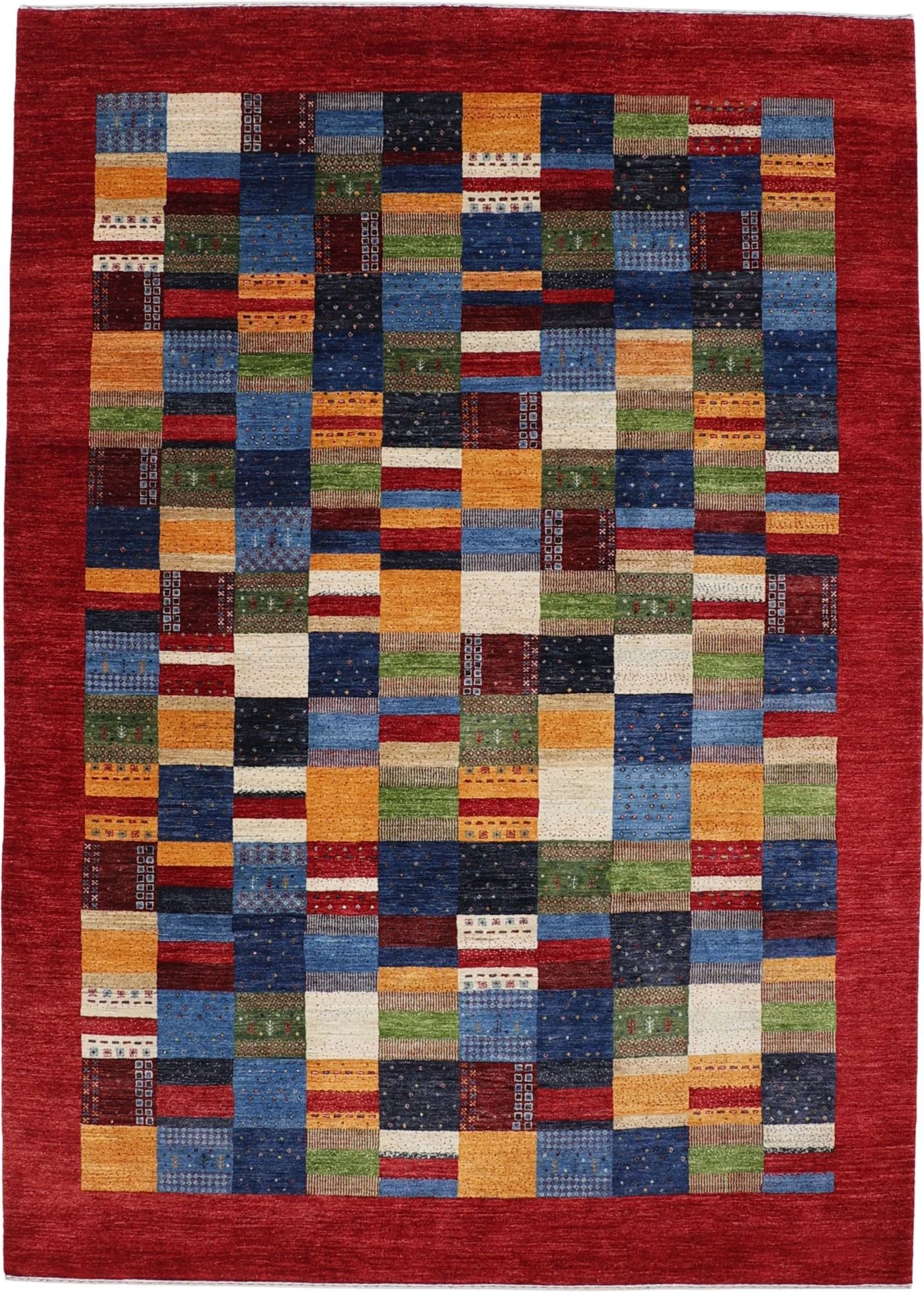 Loribaft Indian Rug 253 × 349 cm in Wool, hand-knotted