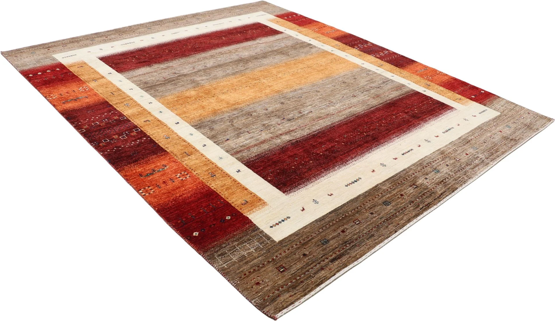 Loribaft Indian Rug 258 × 355 cm in Wool, hand-knotted - Image 4