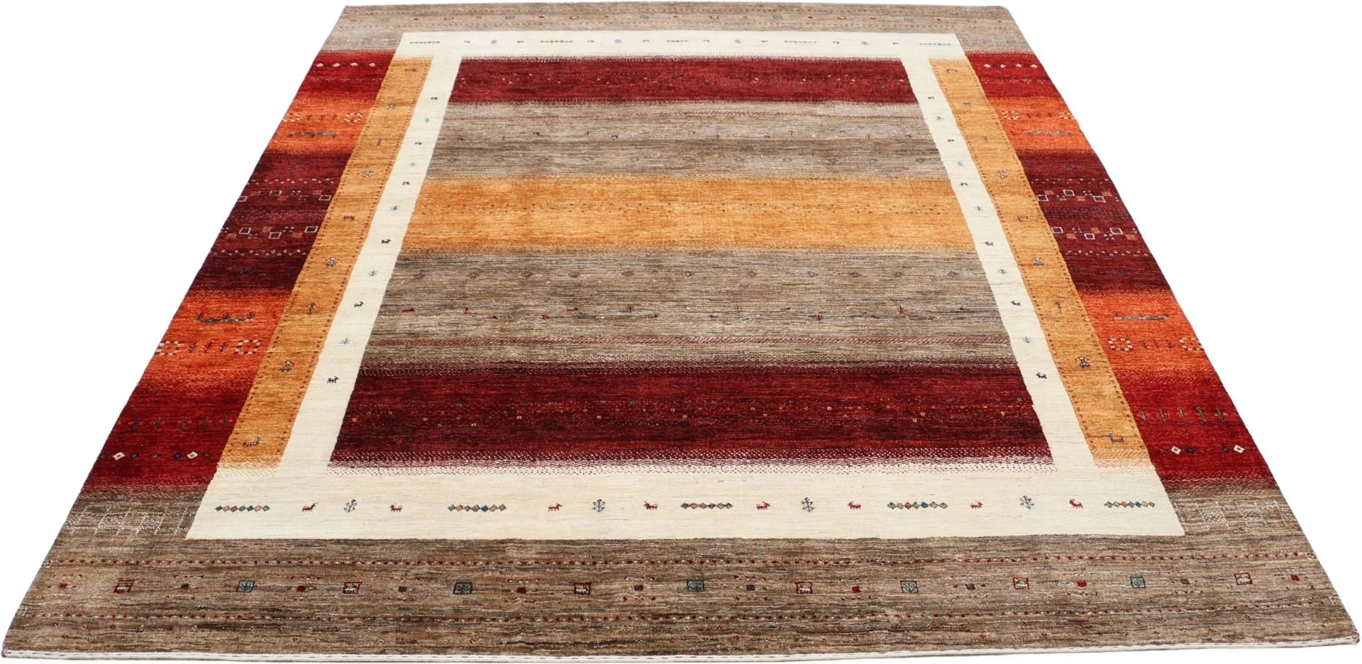 Loribaft Indian Rug 258 × 355 cm in Wool, hand-knotted - Image 7