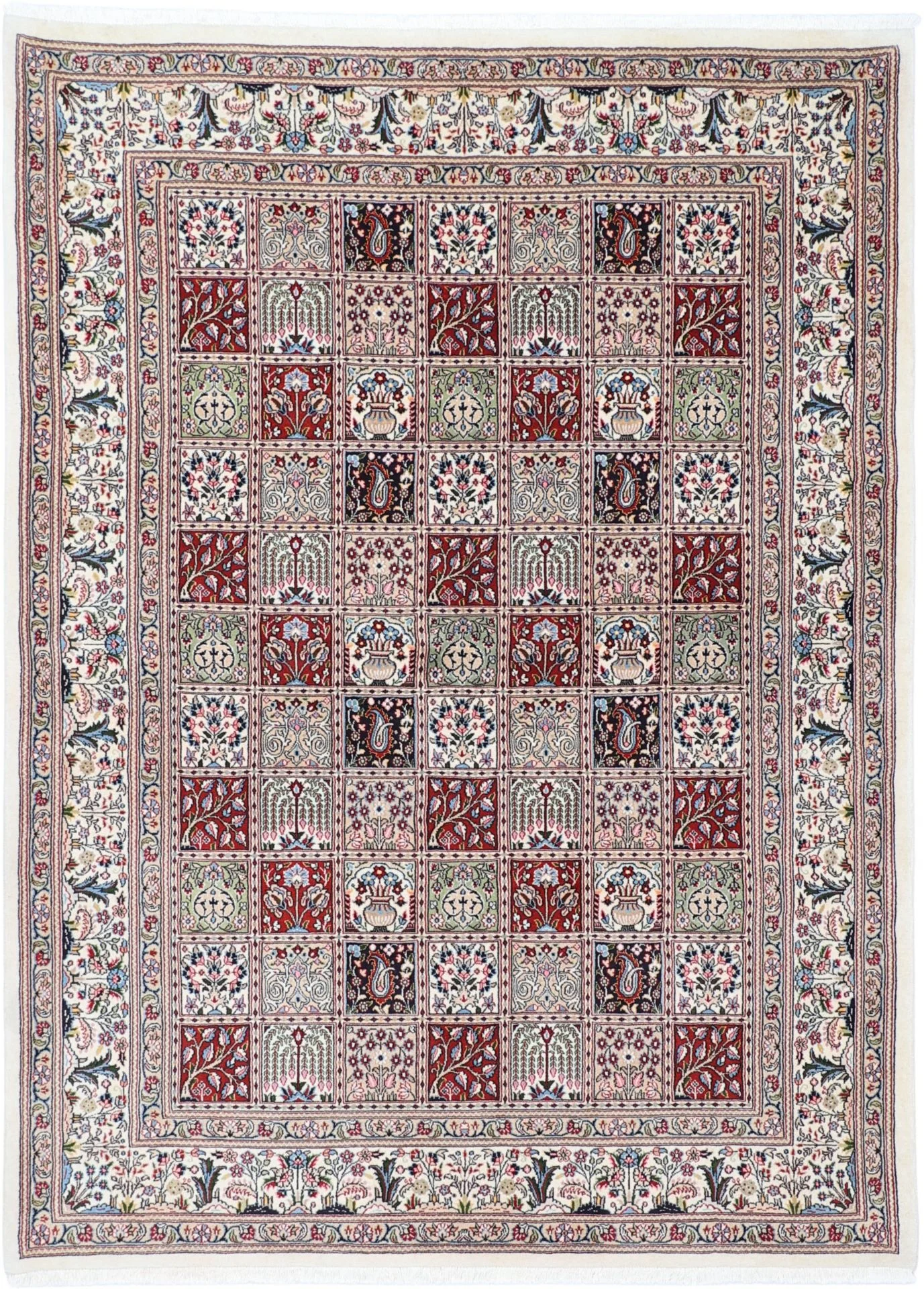 Moud Persian Rug 175 × 238 cm in Wool, hand-knotted
