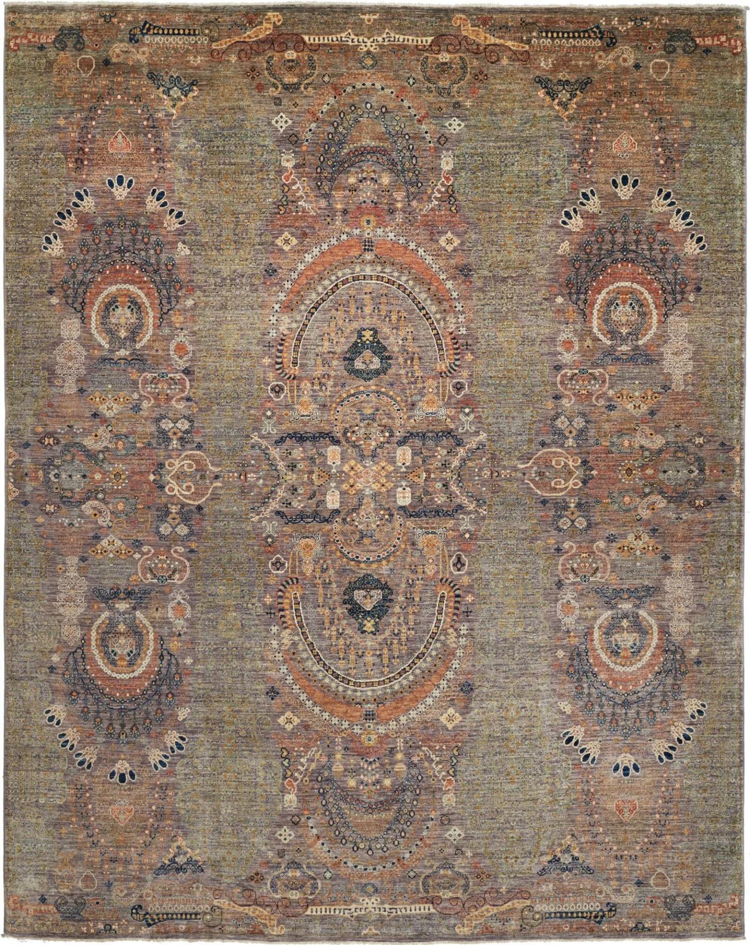 Samarkand Pakistani Rug 248 × 308 cm in Wool, hand-knotted