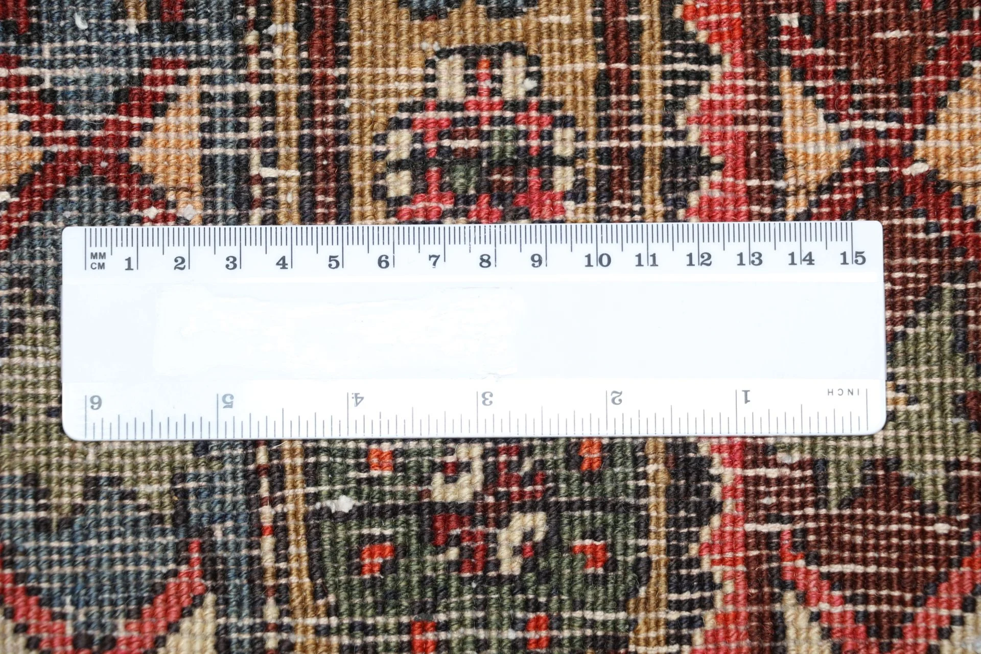 Hand-Knotted Bijar Persian Rug, 203 × 300 cm, Wool - Image 11