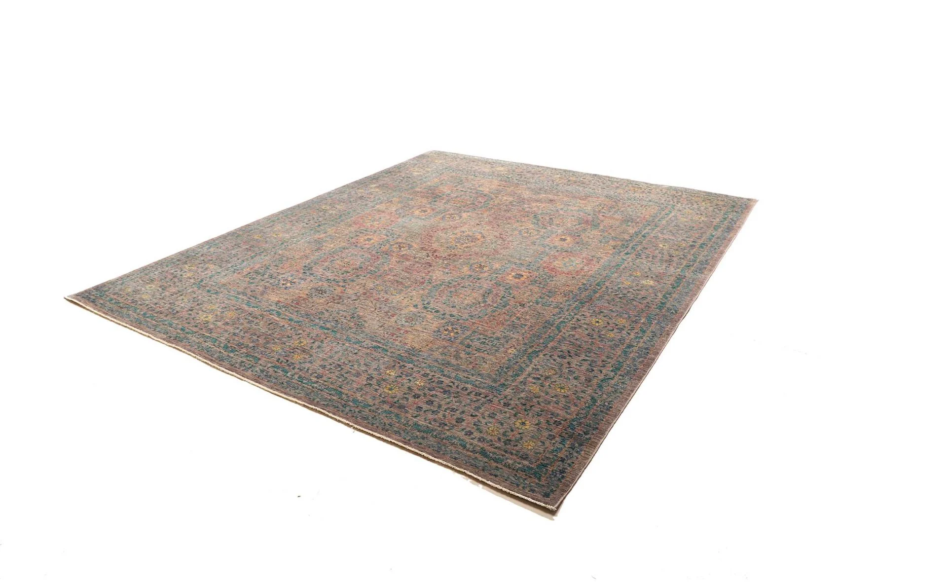 Alternative view of Wool Mamluk Pakistani Rug 255 × 300 cm, hand-knotted