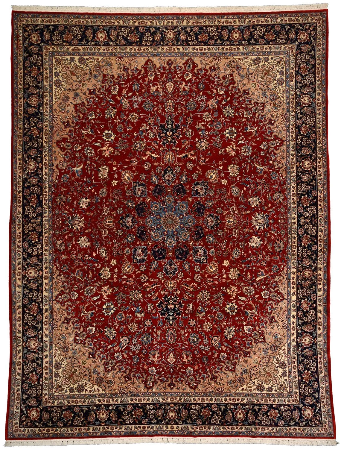 Isfahan Chinese Rug 280 × 365 cm in Wool, hand-knotted