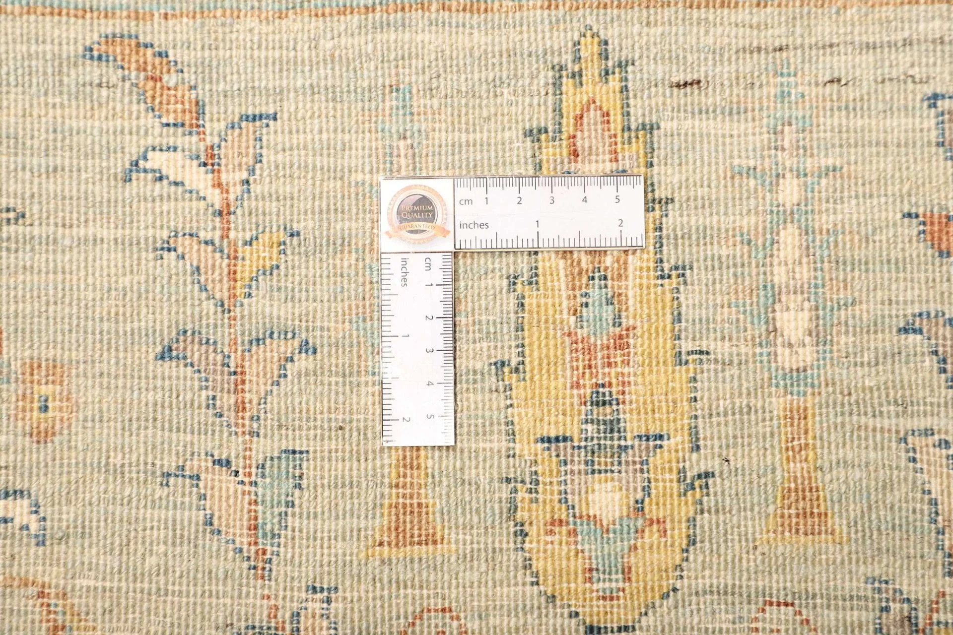 Wool Samarkand Pakistani Rug 244 × 303 cm, hand-knotted - Image 11