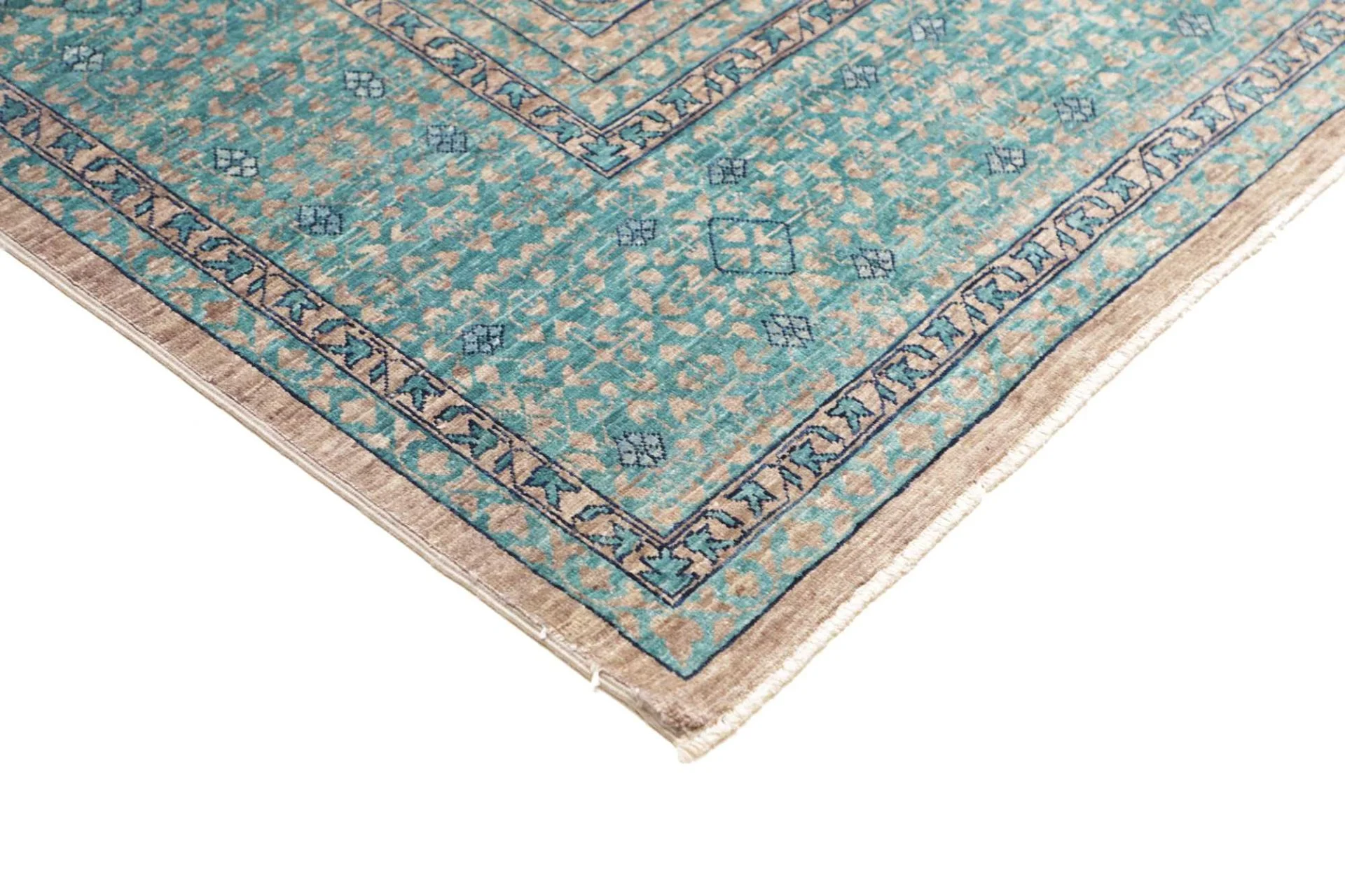 Mamluk Pakistani Rug 208 × 304 cm in Wool, hand-knotted - Image 5