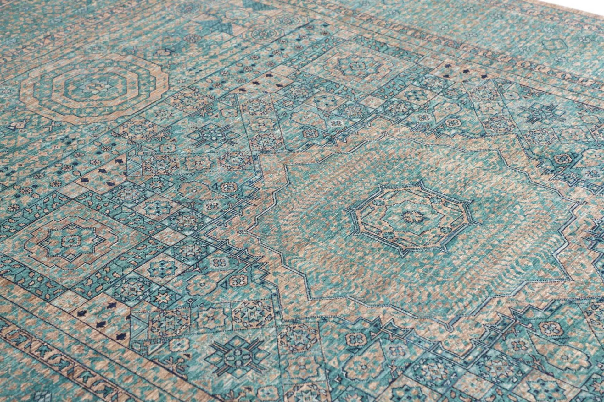 Mamluk Pakistani Rug 208 × 304 cm in Wool, hand-knotted - Image 7