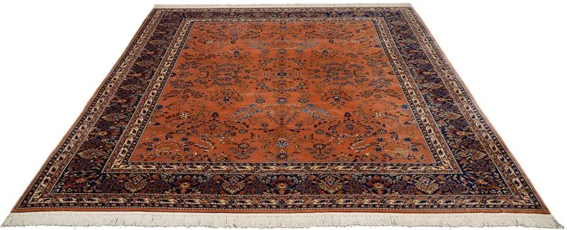 Alternative view of Hand-Knotted Sarouk Chinese Rug, 280 × 370 cm, Wool