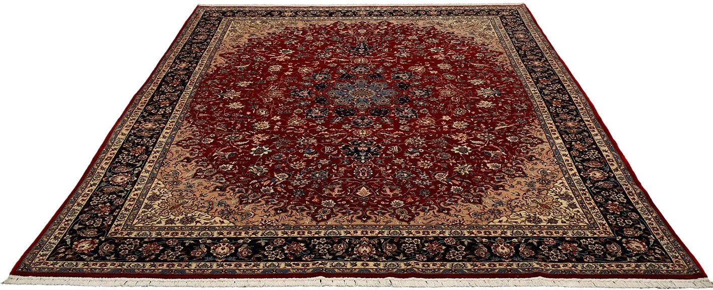 Alternative view of Isfahan Chinese Rug 280 × 365 cm in Wool, hand-knotted