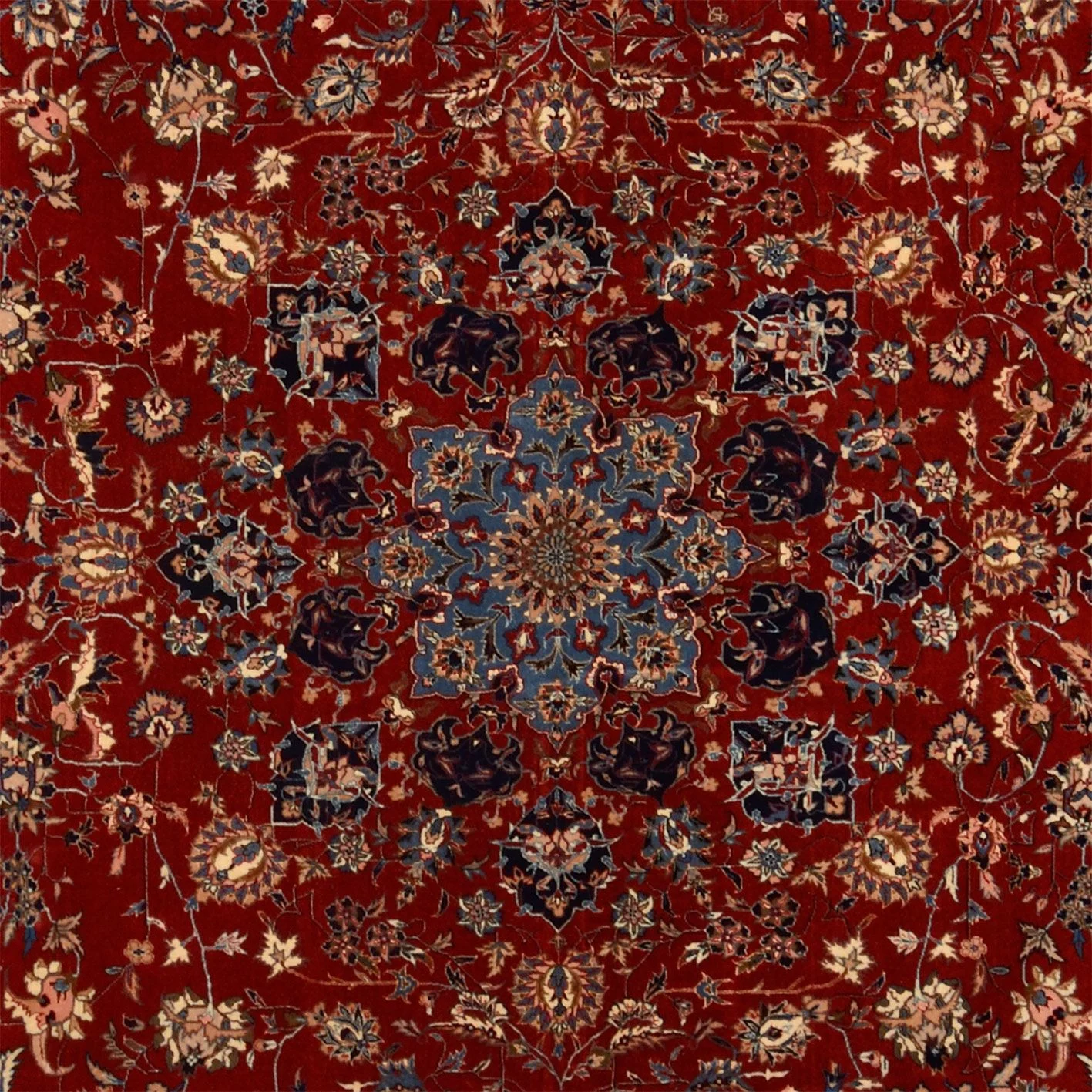 Isfahan Chinese Rug 280 × 365 cm in Wool, hand-knotted - Image 4