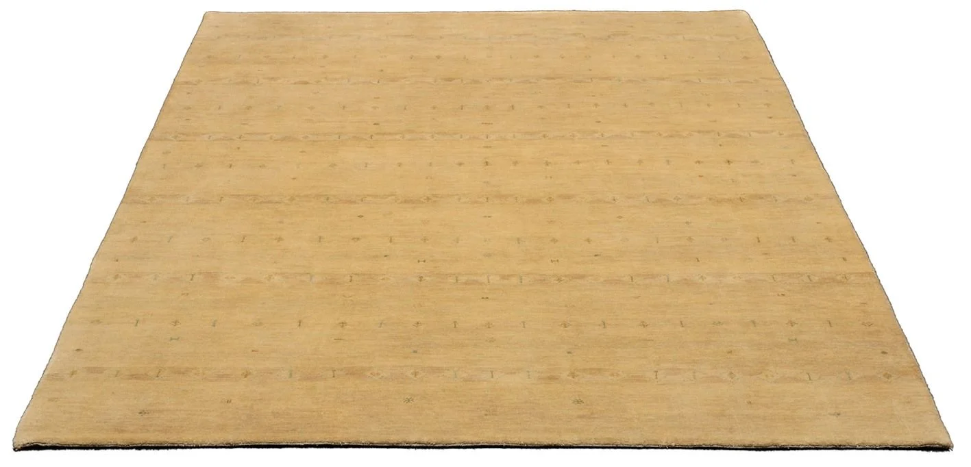 Alternative view of Hand-Knotted Loribaft Indian Rug, 182 × 270 cm, Wool