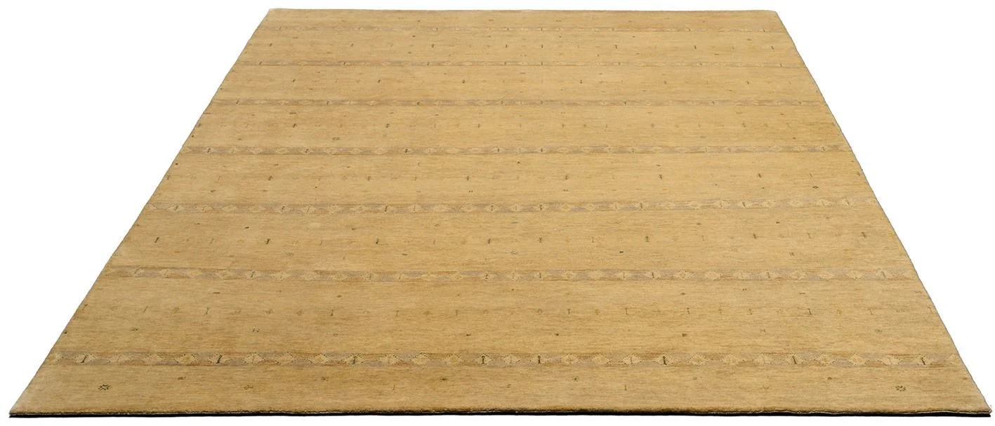 Alternative view of Hand-Knotted Loribaft Indian Rug, 237 × 298 cm, Wool