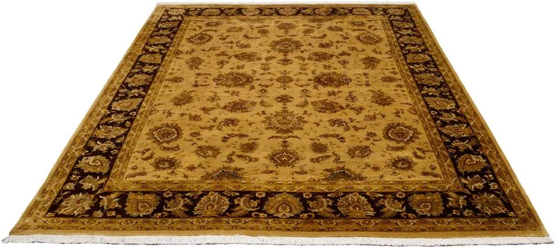Alternative view of Hand-Knotted Tabriz Indian Rug, 274 × 360 cm, Wool