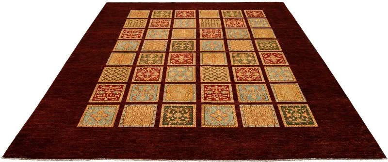 Alternative view of Ziegler Pakistani Rug 275 × 356 cm in Wool, hand-knotted