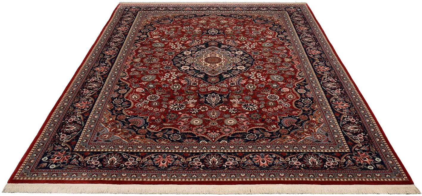 Alternative view of Isfahan Chinese Rug 258 × 360 cm in Wool, hand-knotted