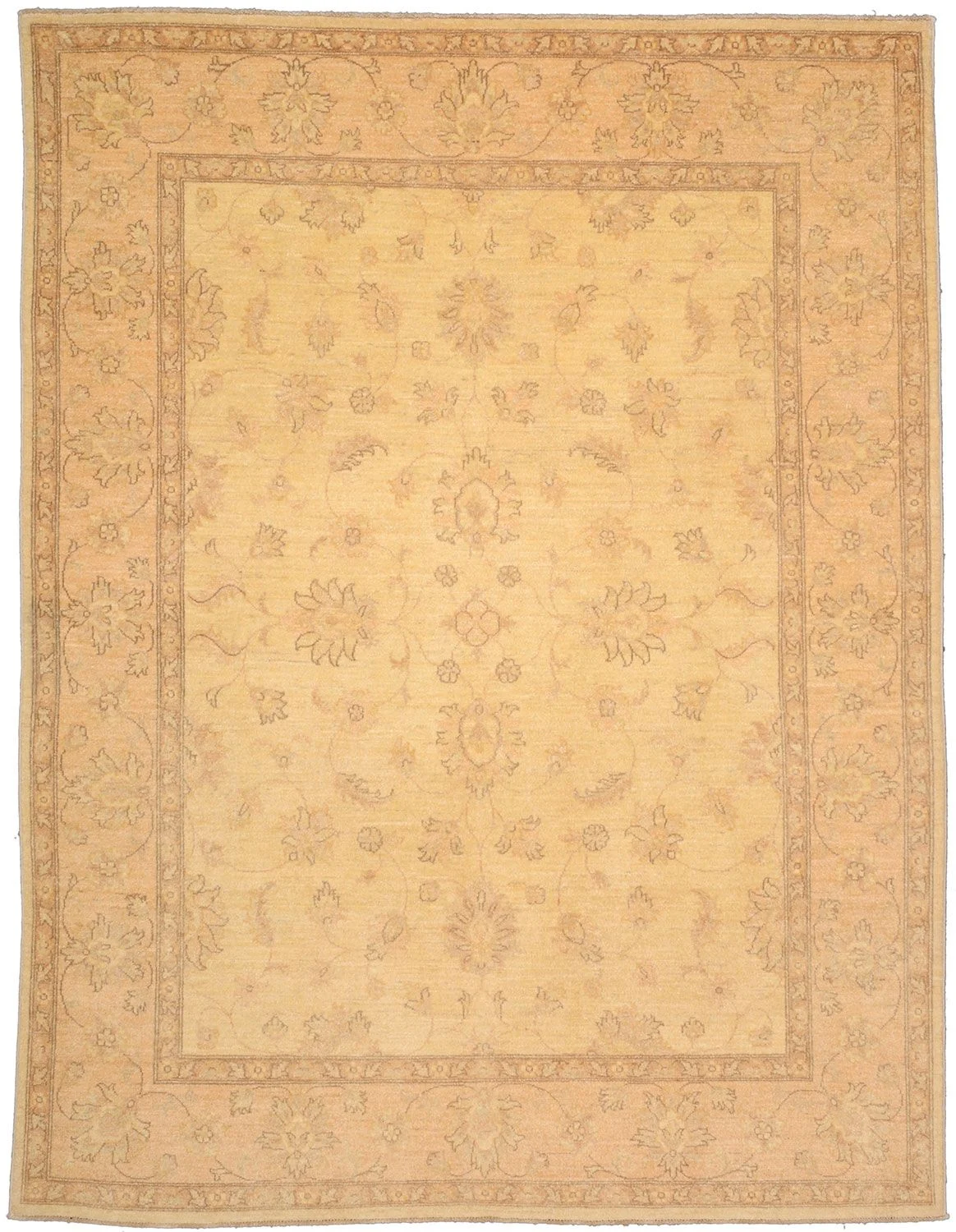 Wool Ziegler Pakistani Rug 195 × 254 cm, hand-knotted