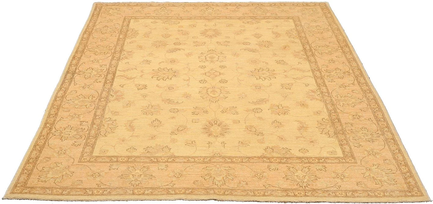 Alternative view of Wool Ziegler Pakistani Rug 195 × 254 cm, hand-knotted