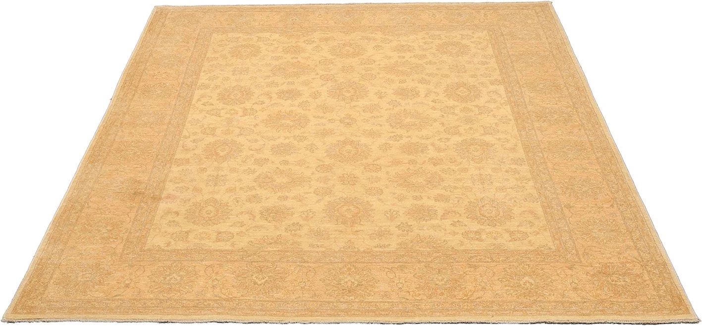 Alternative view of Wool Ziegler Pakistani Rug 196 × 240 cm, hand-knotted