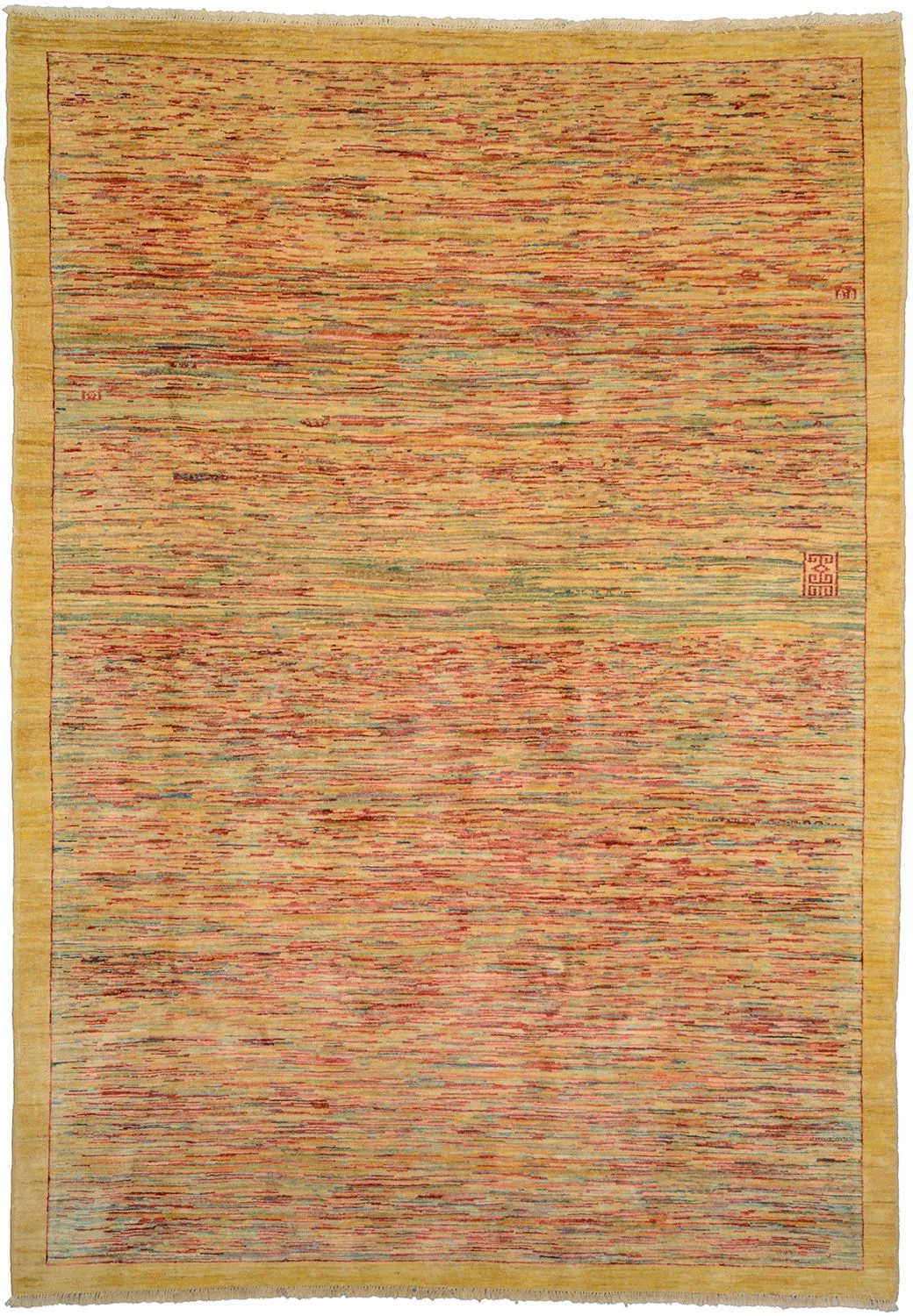 Ziegler Pakistani Rug 199 × 284 cm in Wool, hand-knotted