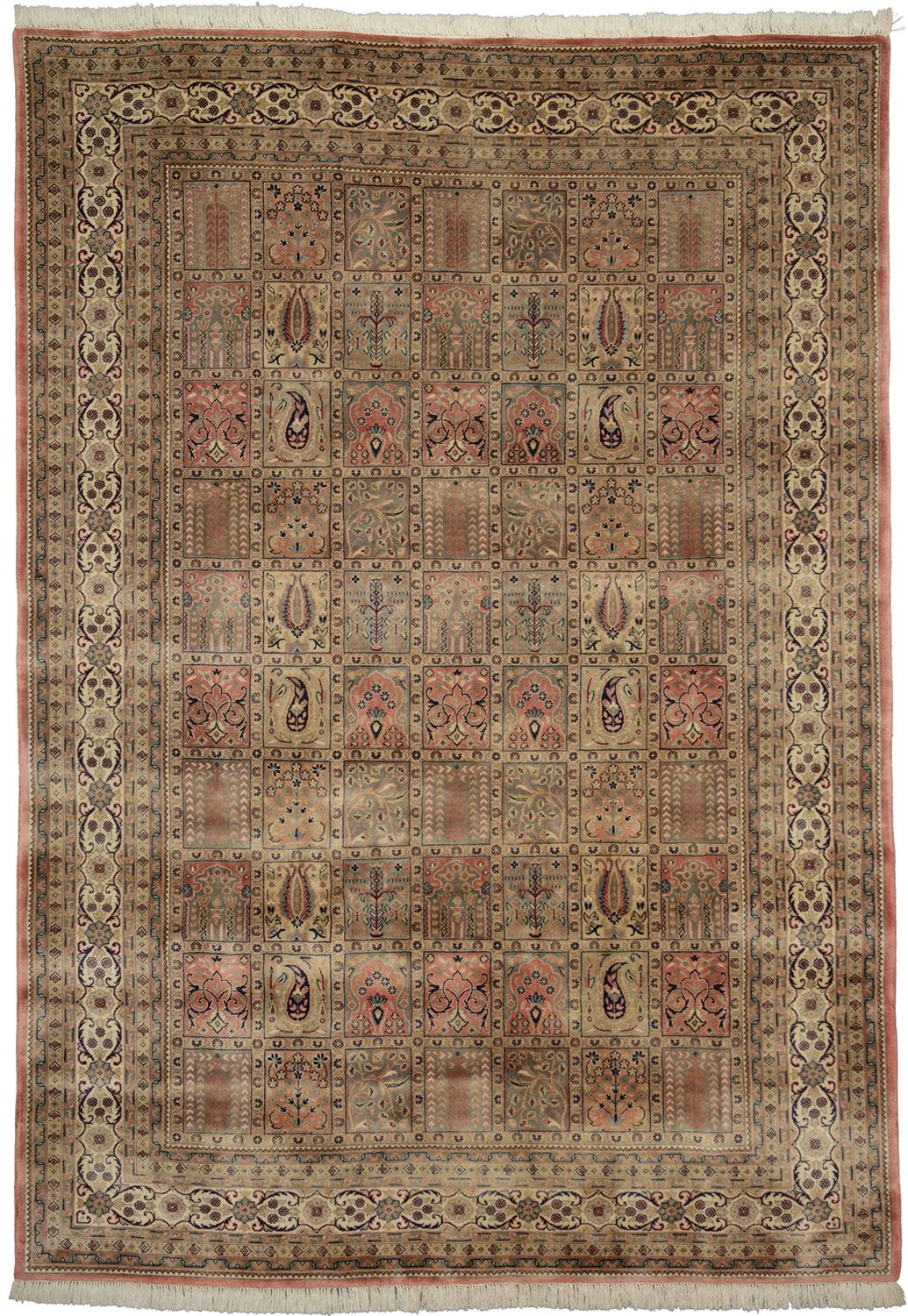 Bijar Indian Rug 198 × 285 cm in Wool, hand-knotted