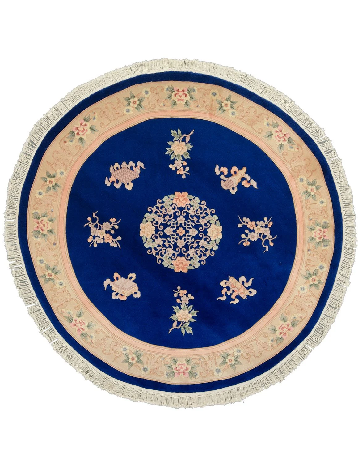 Wool Peking Chinese Rug 200 × 200 cm, hand-knotted