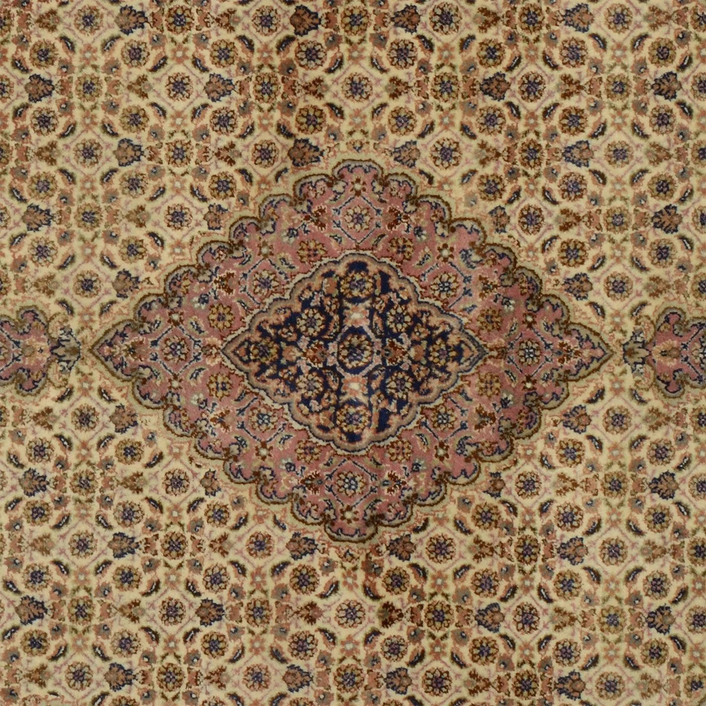Hand-Knotted Bijar Indian Rug, 171 × 242 cm, Wool - Image 4