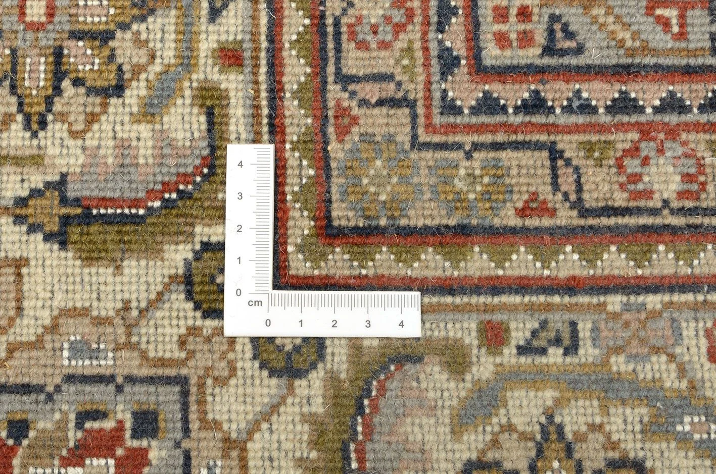 Hand-Knotted Tabriz Indian Rug, 247 × 350 cm, Wool - Image 3