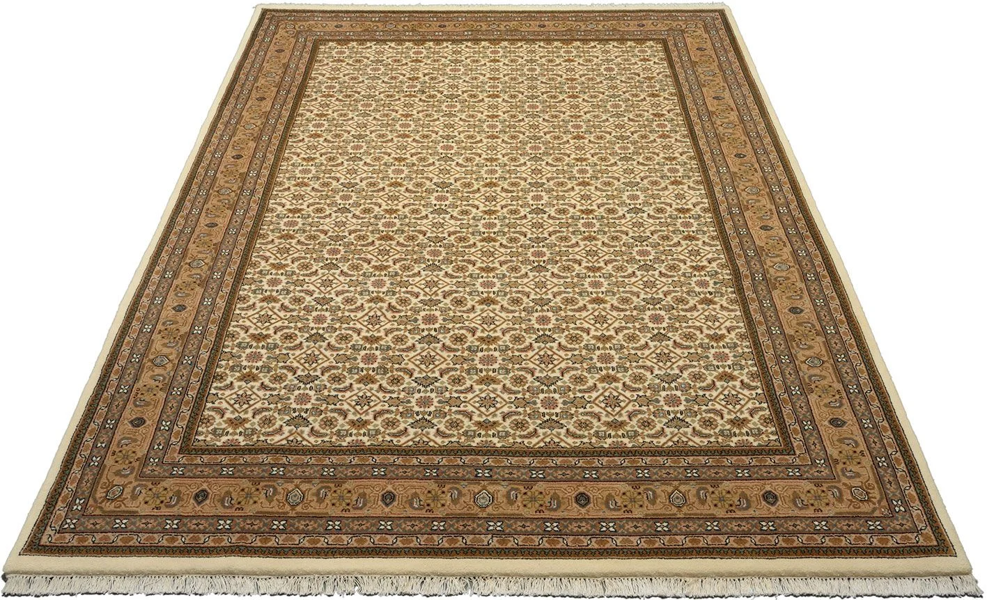 Alternative view of Hand-Knotted Bijar Indian Rug, 199 × 294 cm, Wool