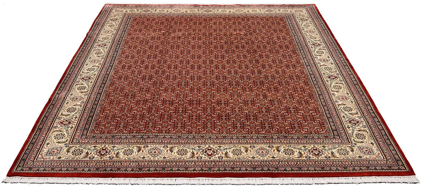 Alternative view of Wool Tabriz Indian Rug 251 × 300 cm, hand-knotted