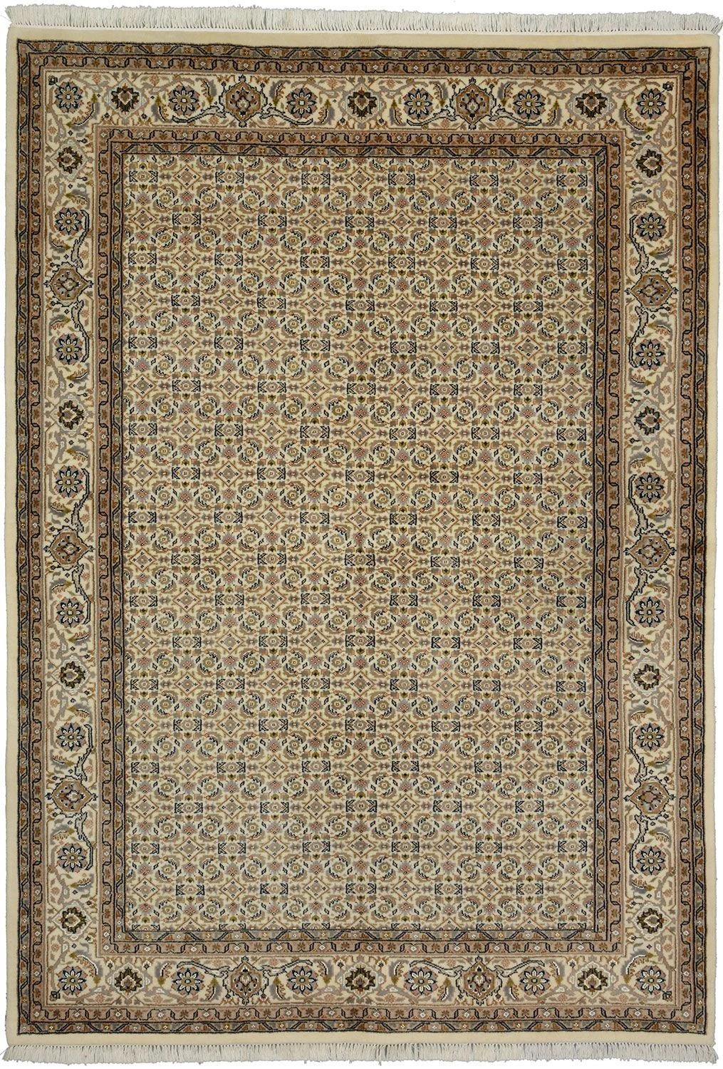 Wool Bijar Indian Rug 174 × 246 cm, hand-knotted