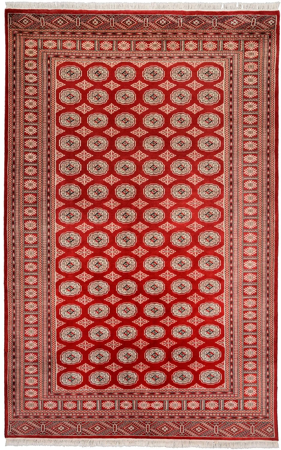 Pakistani Rug 200 × 314 cm in Wool, hand-knotted