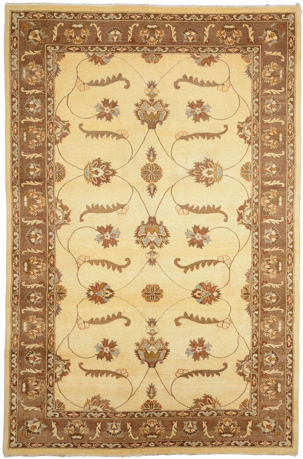 Ziegler Pakistani Rug 201 × 304 cm in Wool, hand-knotted