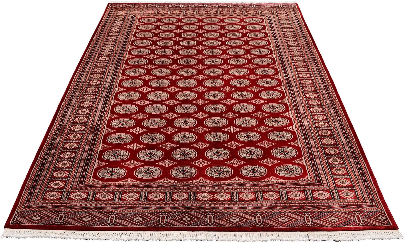 Alternative view of Pakistani Rug 200 × 314 cm in Wool, hand-knotted
