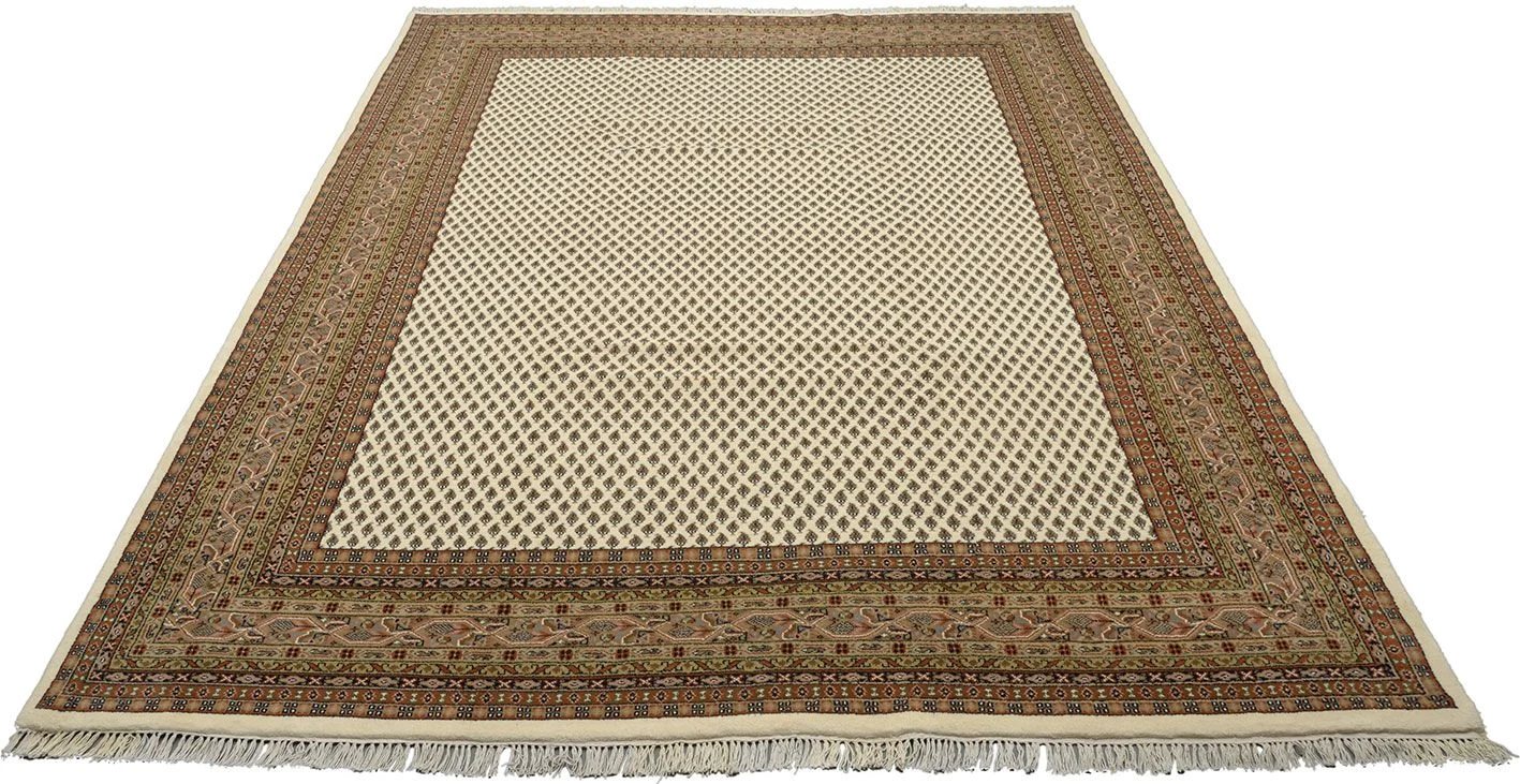 Alternative view of Wool Indian Rug 253 × 344 cm, hand-knotted
