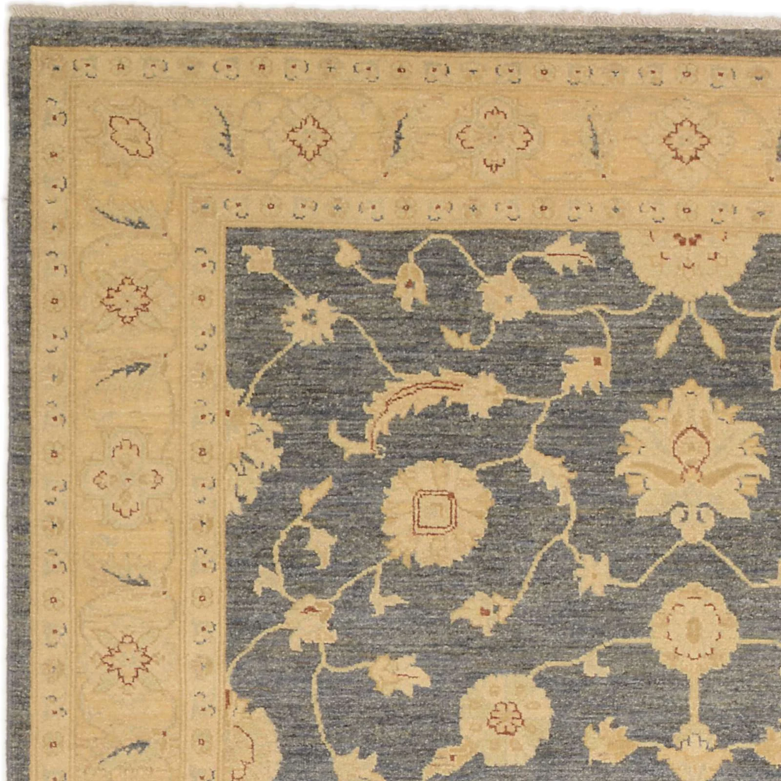 Wool Ziegler Pakistani Rug 268 × 187 cm, hand-knotted - Image 5