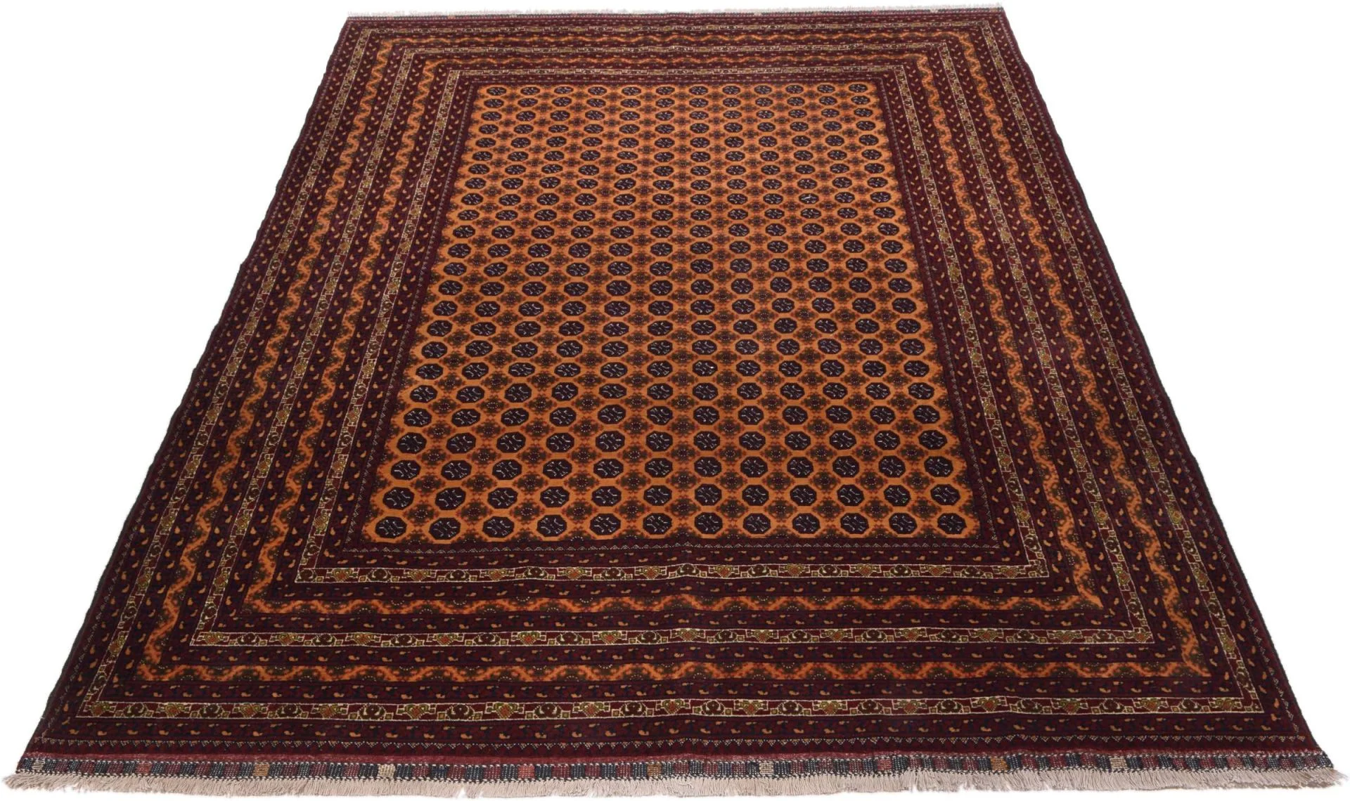 Alternative view of Wool Pakistani Rug 204 × 297 cm, hand-knotted