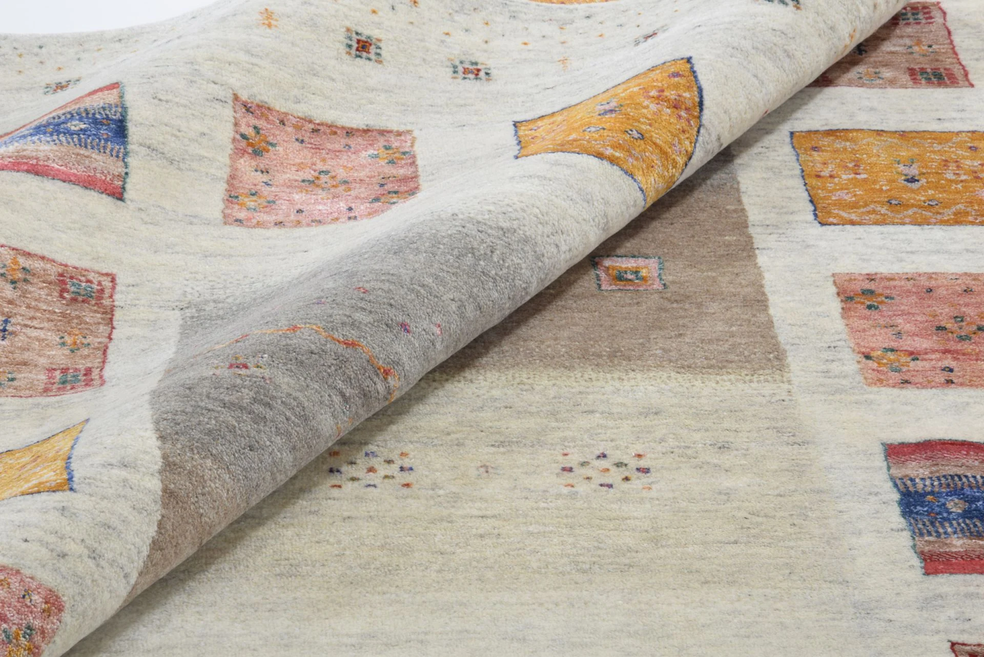 Wool Loribaft Indian Rug 241 × 354 cm, hand-knotted - Image 3