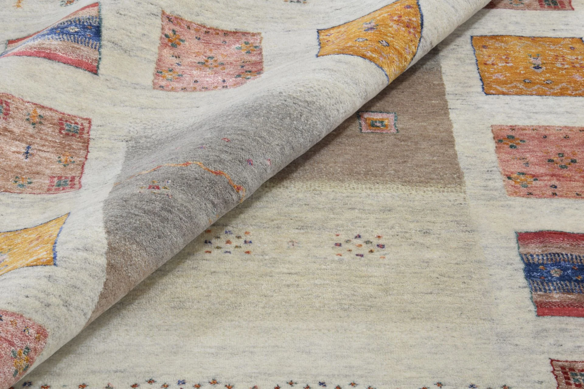 Wool Loribaft Indian Rug 241 × 354 cm, hand-knotted - Image 4
