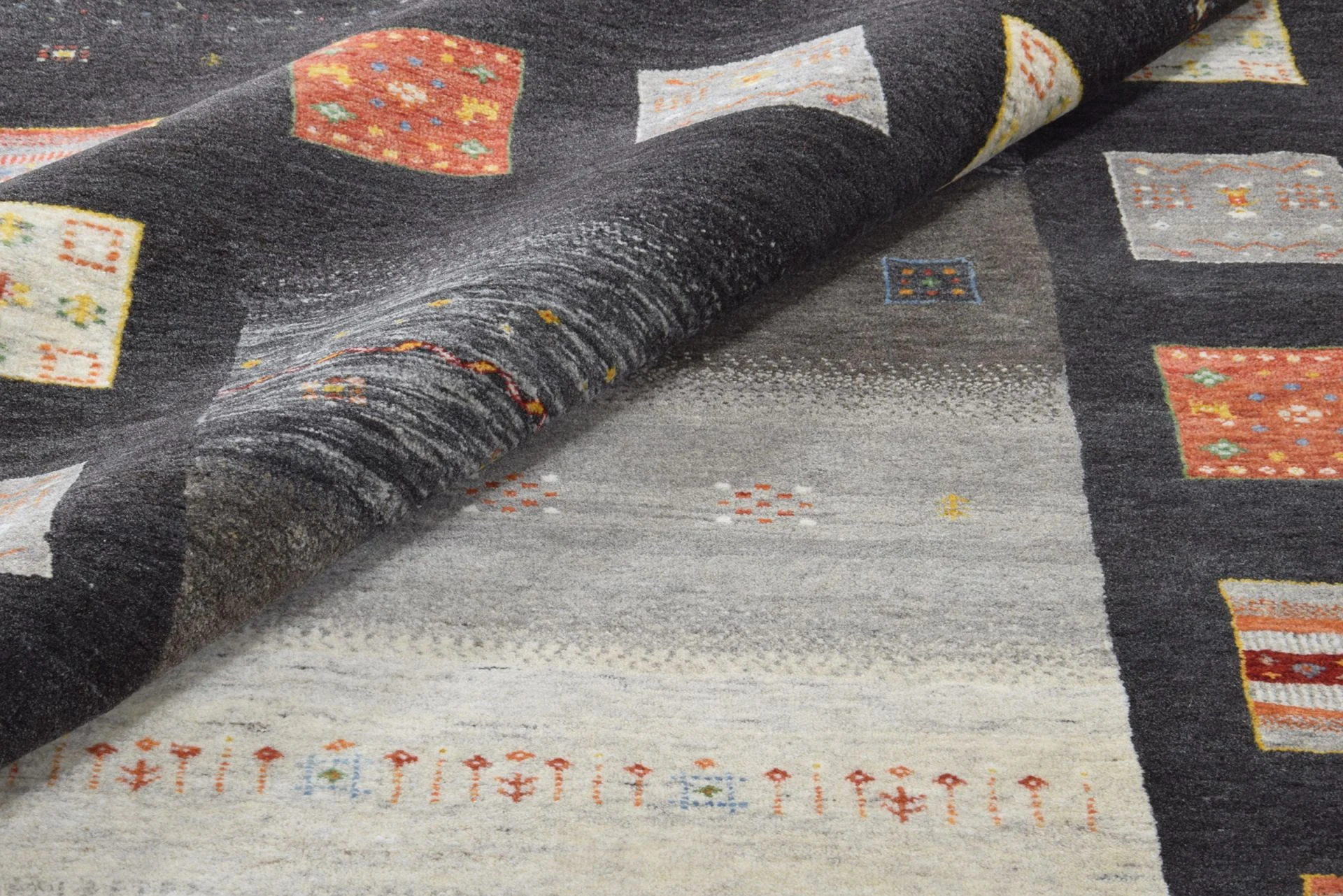 Wool Loribaft Indian Rug 205 × 305 cm, hand-knotted - Image 3