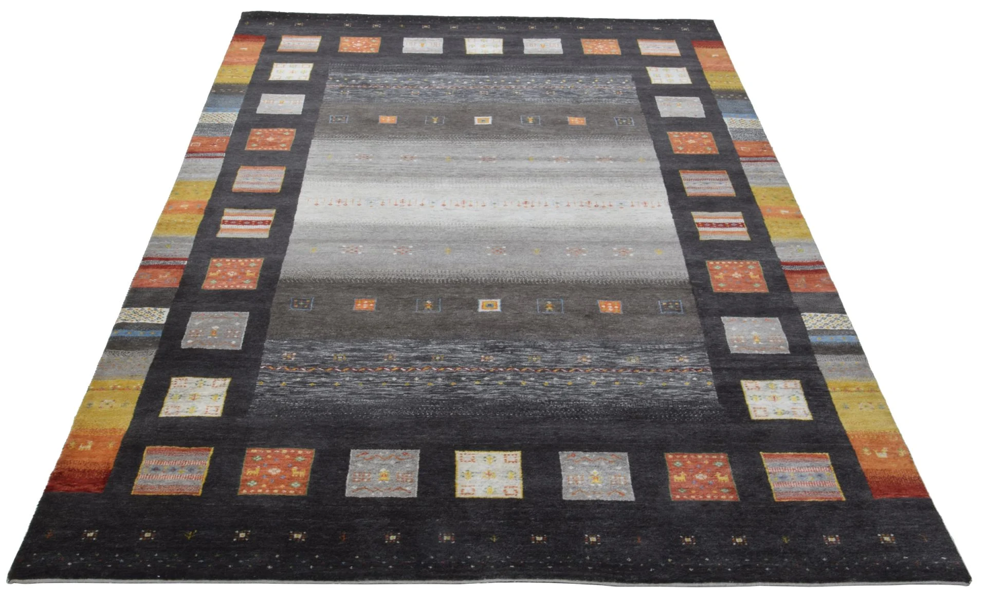 Wool Loribaft Indian Rug 205 × 305 cm, hand-knotted - Image 5