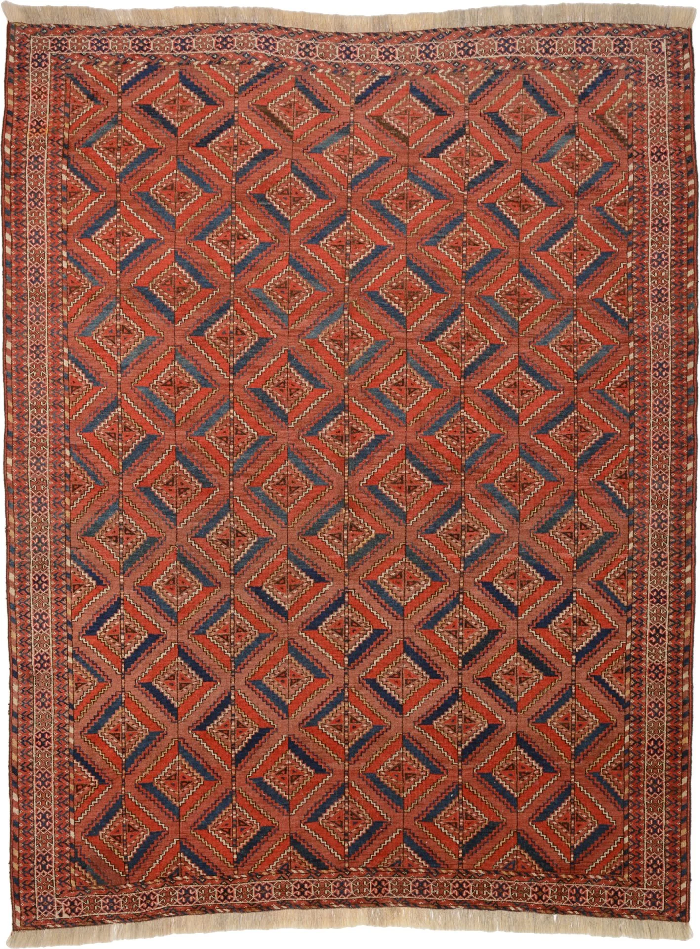 Hand-Knotted Oriental Rug, 200 × 260 cm, Wool