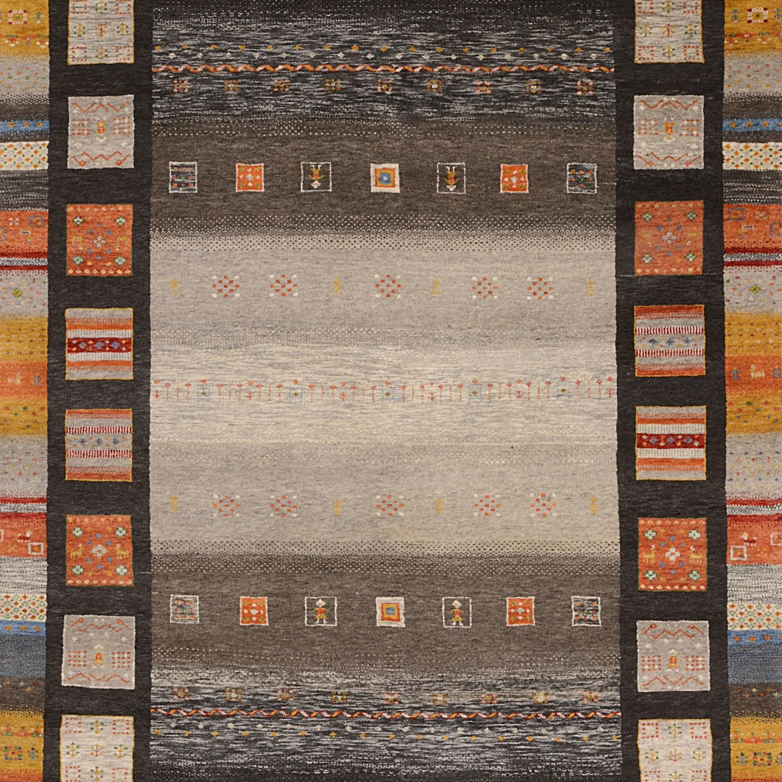 Loribaft Indian Rug 172 × 249 cm in Wool & Silk, hand-knotted - Image 6