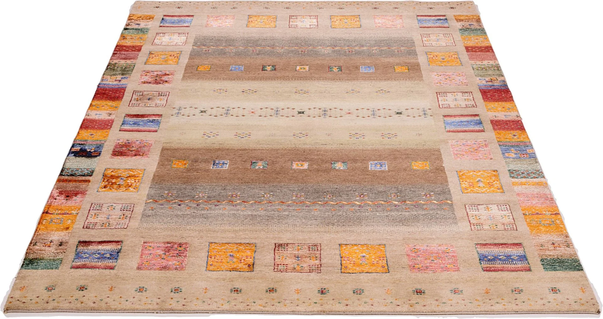 Loribaft Indian Rug 177 × 246 cm in Wool & Silk, hand-knotted - Image 3