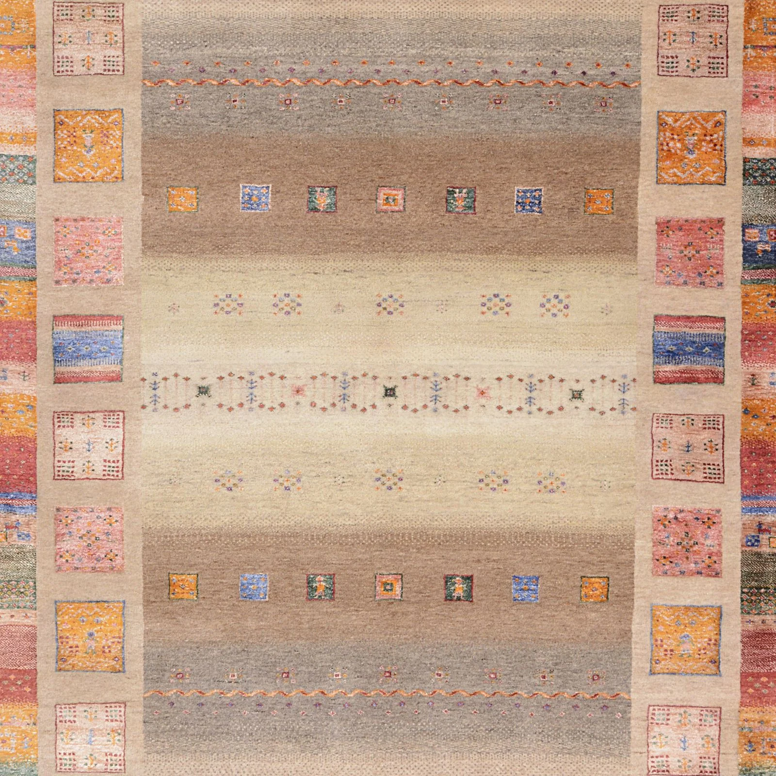 Loribaft Indian Rug 177 × 246 cm in Wool & Silk, hand-knotted - Image 6
