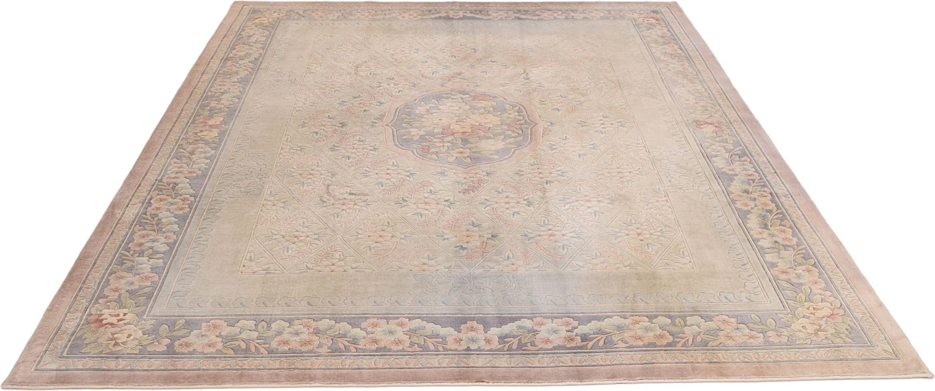 Peking Chinese Rug 275 × 363 cm in Wool & Silk, hand-knotted - Image 3
