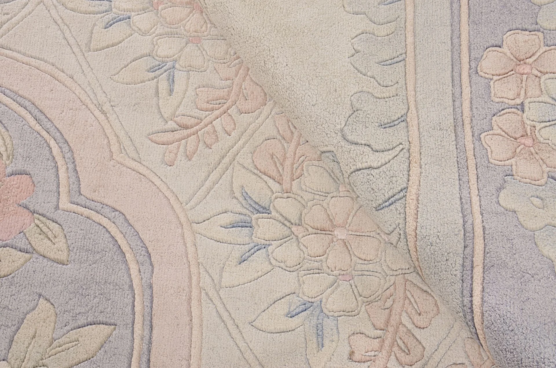 Peking Chinese Rug 275 × 363 cm in Wool & Silk, hand-knotted - Image 5