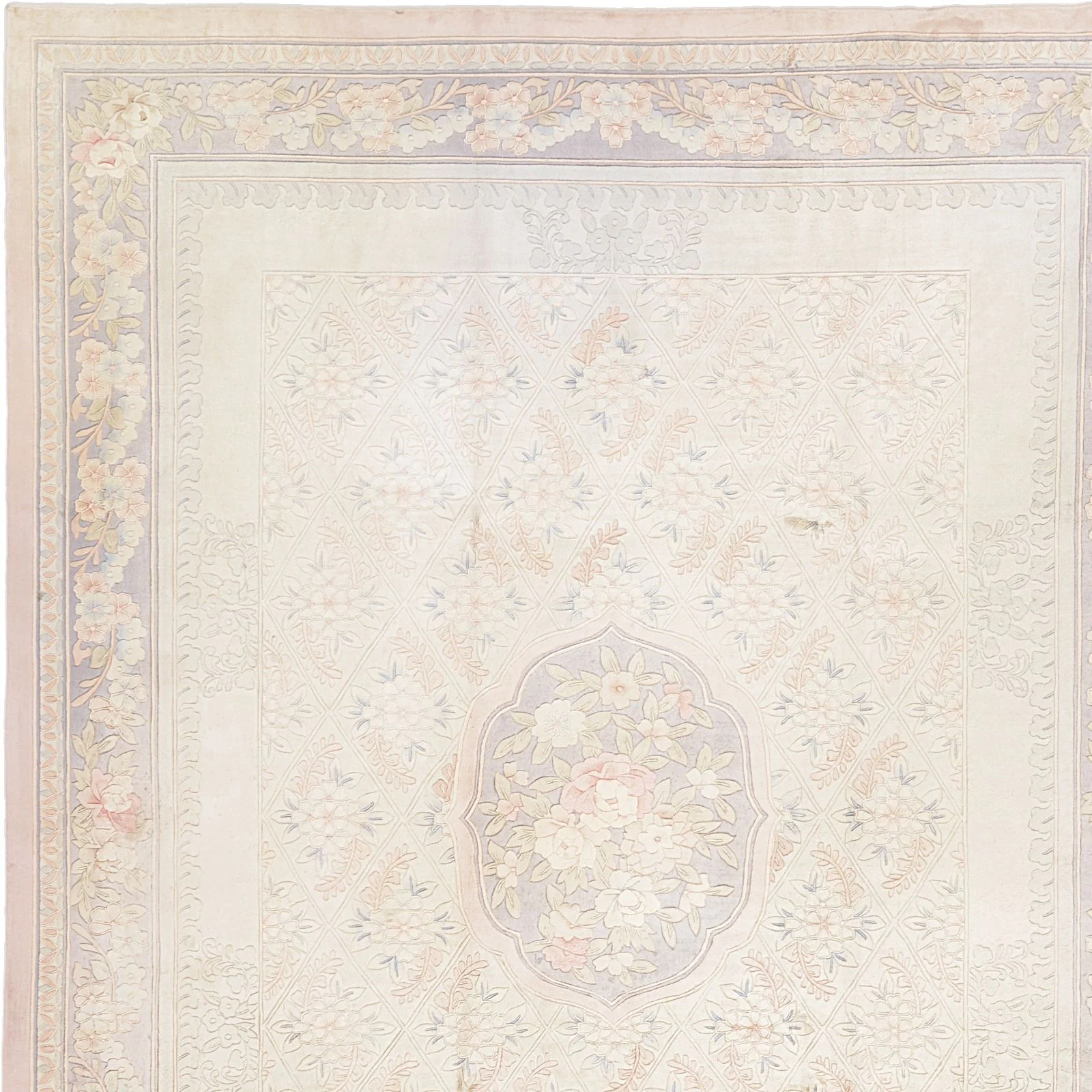 Peking Chinese Rug 275 × 363 cm in Wool & Silk, hand-knotted - Image 7