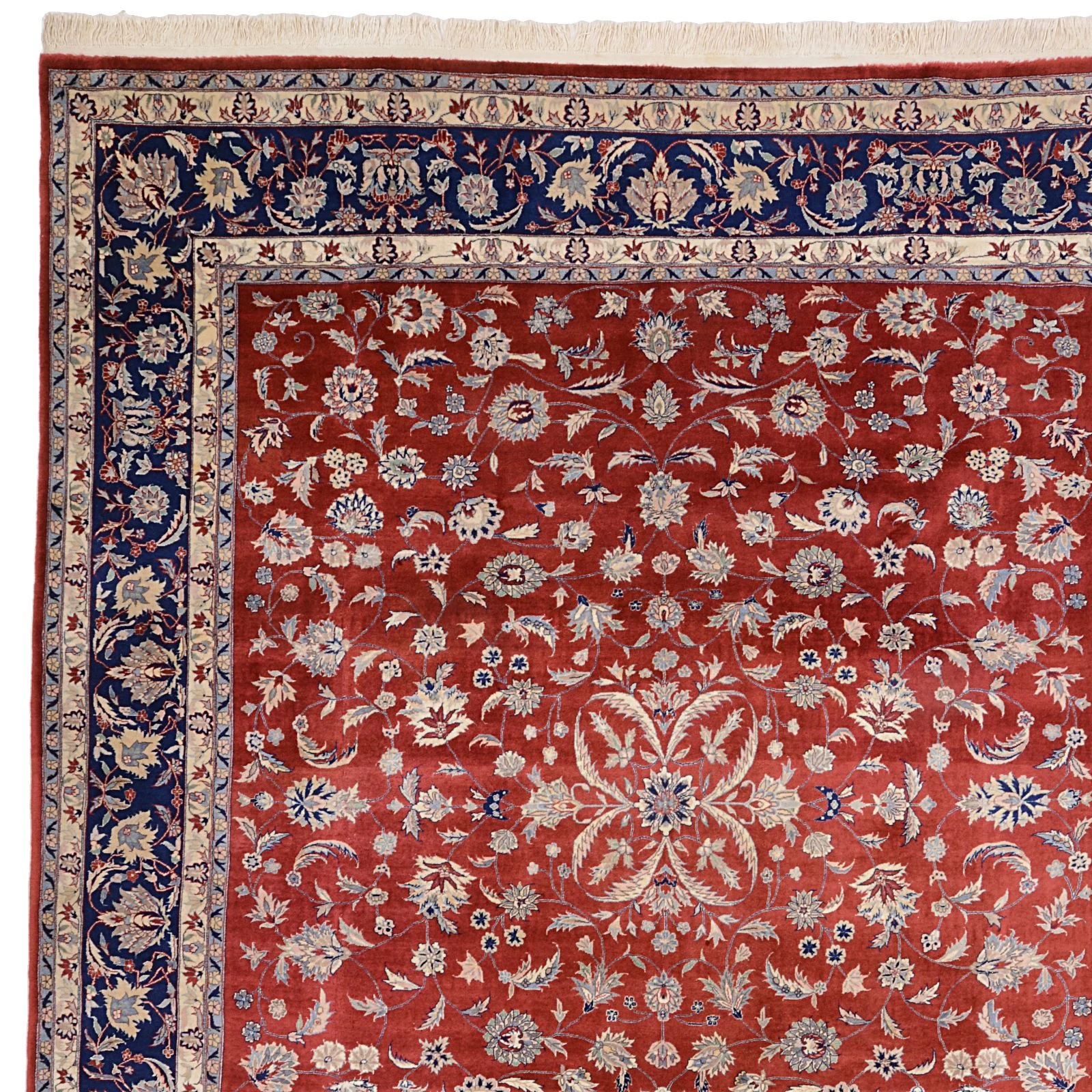 Isfahan Chinese Rug 255 × 305 cm in Wool, hand-knotted - Image 7