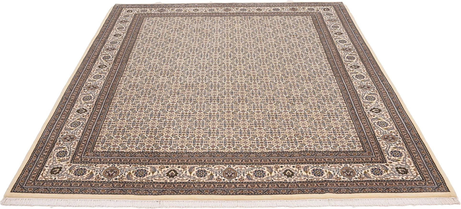 Alternative view of Hand-Knotted Tabriz Indian Rug, 250 × 300 cm, Wool
